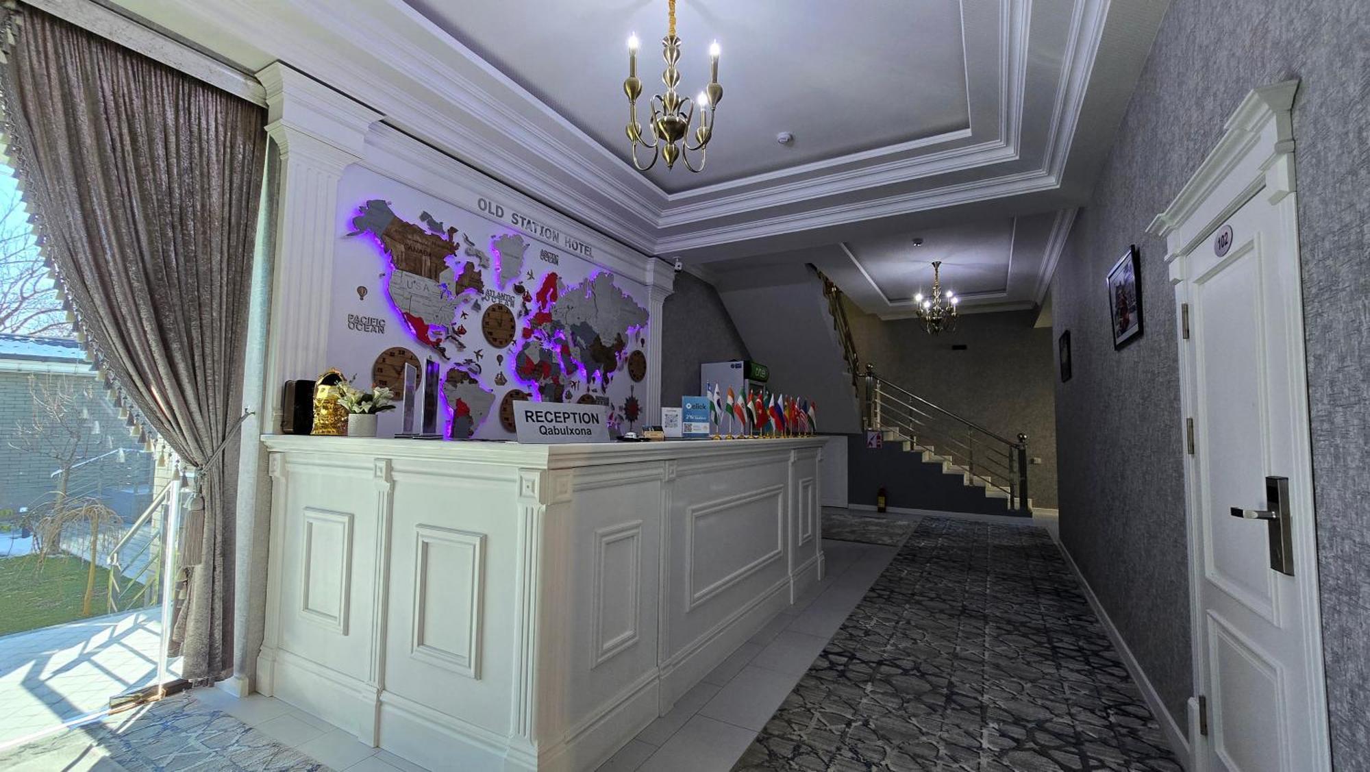 Old Station Hotel Samarcanda Exterior foto
